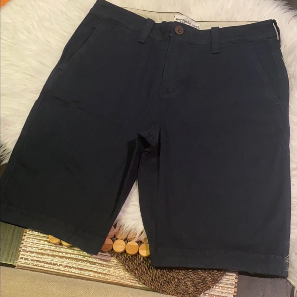 Boys At the Knee Twill Shorts